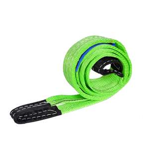 En 1492-2認定<span class=keywords><strong>10t</strong></span>ポリエステルフラットアイ & アイウェビングスリング重い機械リフティング - Product Image 3