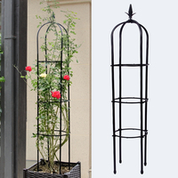 Petit support de treillis en fer en pot pour vignes grimpantes support de rose de fleur en aluminium pour jardin à des fins décoratives vente en gros