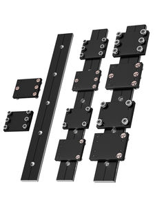 <span class=keywords><strong>Guida</strong></span> Lineare in Lega di Alluminio CNC a Doppio Asse Esterno con Cuscinetti, Cursore a Rulli WGR Ghost per Cassetti, Binario per Vetrine Fotografiche - Product Image 4