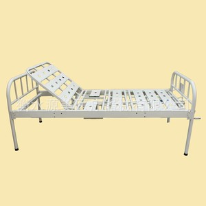 Yuanmei Manual Nursing <b>Bed</b> Double-Crank Flatbed Hospital <b>Bed</b> For Home Care Use - Product Image 3