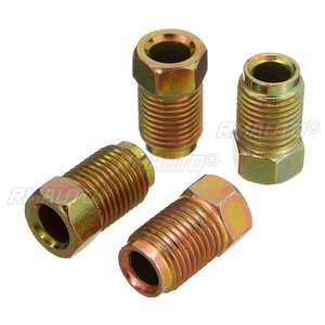 50 Piezas de Conectores de Tubería de Freno de Cobre Macho y Hembra, Tuercas Métricas M10 x 1 mm para Unión de Extremos de Tubo de 3/16'', Kit de Accesorios para Línea de Freno - Product Image 4