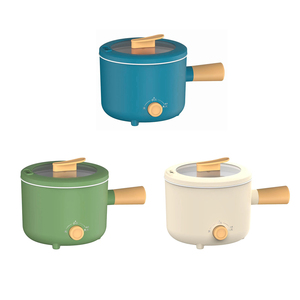 หม้อหุงข้าวไฟฟ้าขนาดกะทัดรัดหุ้มฉนวนสองระดับ, หม้อต้ม1.5L อเนกประสงค์สำหรับหอพักนักเรียนสำหรับ<span class=keywords><strong>ทำ</strong></span>ก๋วยเตี๋ยวไฟฟ้าในครัวเรือน - Product Image 1