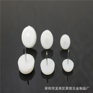 Pieds de meubles en plastique Ronggu, clous blancs à fond rond pour armoires et décoration intérieure - Product Image 3
