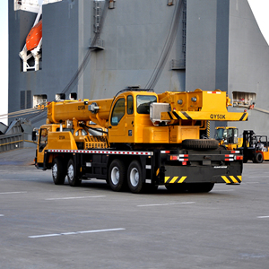 Grue hydraulique sur camion de 50 tonnes 1764 <span class=keywords><strong>KN</strong></span>/m QY50K avec une portée maximale de 59,9 m Hauteur de levage pour charges lourdes - Product Image 3