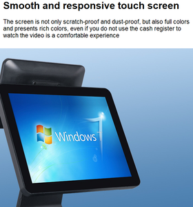 ระบบขายหน้าร้าน POS แบบ All-in-<span class=keywords><strong>One</strong></span> หน้าจอสัมผัส 15 นิ้ว สีดำ ราคาโรงงาน รุ่น I5 สำหรับร้านค้าปลีก - Product Image 5