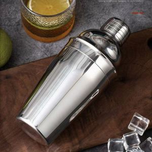 Promotional Custom Logo 250ml Stainless Steel 304 Food Grade Three-Section Modern Cocktail Shaker Bottle & Milk <b>Tea</b> Cup Bar <b>Set</b> - Product Image 4