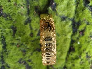 Özelleştirilmiş üst satış özel 18k sarı altın kaplama Hawaiian takı, plumeria kaydırma kazınmış mektup kişiselleştirilmiş bileklik - Product Image 3