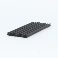 Suministro de fábrica: Tira de sellado de espuma EPDM autoadhesiva para puertas, burlete de goma para ventanas, corte y extrusión, insonorizado e impermeable.