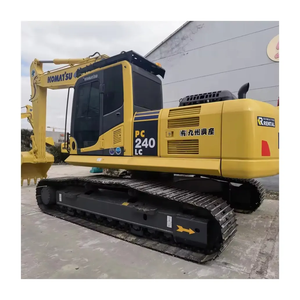Excavatrice Komatsu Japon reconditionnée PC240LC 24000 kg, faible nombre d'heures de fonctionnement, moteur, boîte de vitesses, pompe PLC durables et efficaces, 1m - Product Image 1