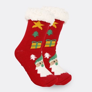 Chaussettes de Noël en mélange de laine thermique pour-15 ° C Winter Cabin Trips Funny Ugly Christmas Socks for Secret Santa Party Exchanges - Product Image 5