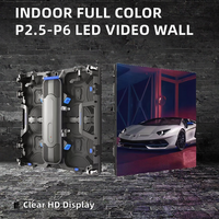 Écran LED mural vidéo couleur pleine résolution DTYH P2.5 pour intérieur, profondeur de couleur 16 bits, fréquence de rafraîchissement 3840 Hz, 650 cd, 160 000 points