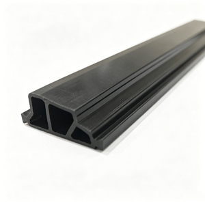 Profil creux en polyamide PA66GF25 à rupture de pont thermique pour murs-rideaux et ensembles de portes en aluminium haute performance - Product Image 2