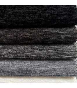 <span class=keywords><strong>Velours</strong></span> chenille brut lourd 430g, tissu uni 100% polyester pour canapés et rembourrage <span class=keywords><strong>de</strong></span> meubles - Product Image 2