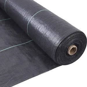 Heavy Duty PP/PE Woven Weed Control Geotextile Weed Barrier Nursery Landscapepp Weed Control Fabric For Agriculture