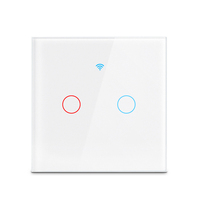 Commutateur intelligent WiFi Tuya Commutateur à capteur tactile US Minuterie Commande vocale via Alexa Google Home Smart Life
