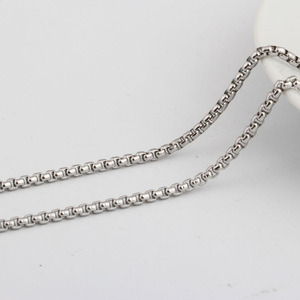 Stainless Steel Snake Chain 3mm 50cm 55cm 60cm Necklace Pendant <b>Matching</b> Chain Daily Wear Gift Jewelry - Product Image 4