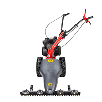 Faucheuse à barre de coupe EUROSYSTEMS Scythe Mower M210 avec moteur Briggs & Stratton, barre de coupe de 87 cm, double lame, faucheuse à barre de coupe à essence d'occasion