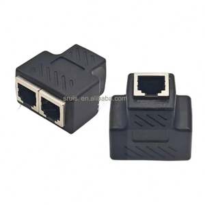 6P6C <strong>Telephone</strong> Three-<strong>Way</strong> Tee RJ12 RJ11 Through Connector <strong>Telephone</strong> <strong>Cable</strong> One Divided Into Two Converter - Product Image 5