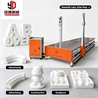 Máquina de corte CNC de espuma con hilo caliente para la industria publicitaria, cortadora 3D de EPS para molduras arquitectónicas, sin necesidad de moldes.