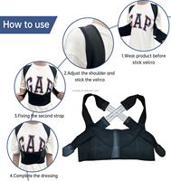 Correcteur de posture pour adultes, ceinture de soutien lombaire élégante avec ouverture pour les épaules, gilet de correction de posture