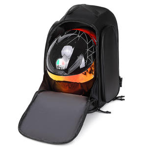 Mochila para Casco de Motocicleta, Bolso Impermeable de Moda con Forro de Nailon, Mochila para Motociclistas - Product Image 2
