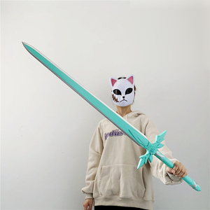 Espada PROPLICA <span class=keywords><strong>de</strong></span> Sword Art Online: Alicization War of Underworld, Ao BaRa No <span class=keywords><strong>Ken</strong></span>, Espada Azul Rosa, Artesanía <span class=keywords><strong>de</strong></span> Plástico, Espada <span class=keywords><strong>de</strong></span> Juguete <span class=keywords><strong>de</strong></span> PU - Product Image 6