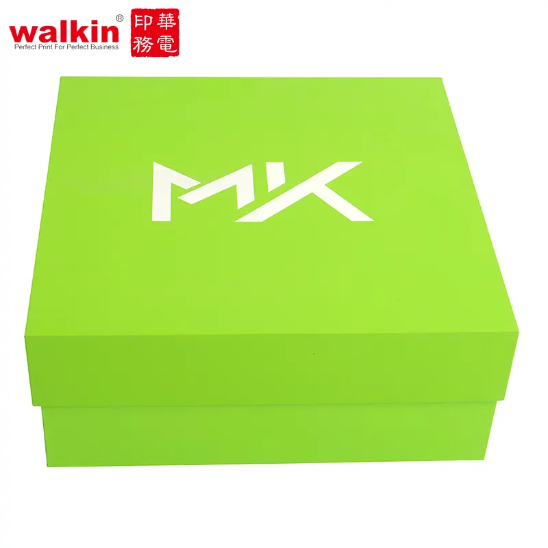 WALKIN-caja de cartón plegable para dulces y galletas, embalaje con impresión personalizada, para fiestas, postres y donuts