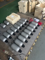 Amortiguador de Pulsaciones Tipo Vaina de Acero Inoxidable 316L OEM para Fluidos Químicos, Bomba Dosificadora de Alta Presión, Amortiguador de Tuberías