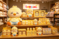 Peluche OEM de haute qualité en tissu doux pour enfants, idéale comme cadeau promotionnel d'entreprise