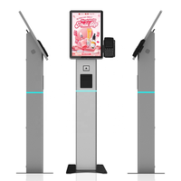Pantalla Táctil de Pedidos y Pagos de Autoservicio de 21.5 Pulgadas para Restaurante McDonald's, con Escáner de Código QR e Impresora