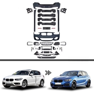 Kit Carrozzeria per BMW Serie 1 Hatchback <span class=keywords><strong>F20</strong></span>, Kit Completo di Conversione MT, Paraurti Anteriore e Posteriore, Minigonne Laterali per Modelli dal <span class=keywords><strong>2015</strong></span> al 2018 - Product Image 1