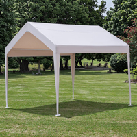 Tentes personnalisables tout-en-un en tissu Oxford polyester PVC durable pour mariages, événements et expositions, avec poteaux en aluminium à montage rapide