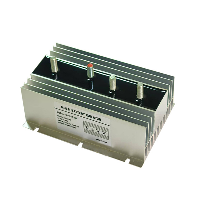 BI120A1B3 120A 50V Marine Multi Battery Isolator Battery Charger Diode Separator Dual Battery Isolator