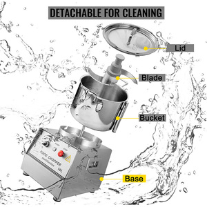 Profesional <span class=keywords><strong>cebolla</strong></span> patata ajo carne cortador molinillo procesador comercial <span class=keywords><strong>Industrial</strong></span> vegetal eléctrico picador <span class=keywords><strong>de</strong></span> alimentos - Product Image 5