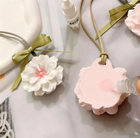 Tablettes d'aromathérapie en plâtre en forme de fleur, ornement parfumé suspendu, diffuseur d'huiles essentielles pour armoire, tiroir, voiture