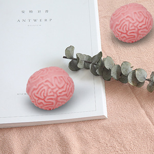 Nouvel Arrivage : Jouet Créatif Anti-Stress en TPR en Forme d'Organes Cérébraux, Balle à Presser pour Enfants, Jouet Sensoriel Squishy d'Halloween - Product Image 4