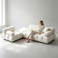 Canapé modulaire Bellini moderne en gros, mobilier de salon, combinaison de canapés pour intérieur domestique