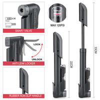 Sac à outils pliable multifonction en acier pour vélo avec kit de réparation, pochette, pompe et modèle GIYO PT-10