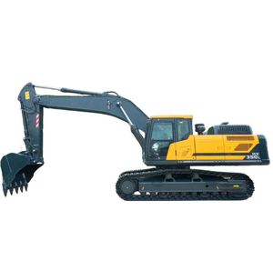 Excavatrice sur chenilles HX350L 35 tonnes efficace d'occasion 1.83m Renforcement du moteur à godet Boîte de vitesses Roulement de pompe HYUNDAI Fabriqué en Chine - Product Image 1