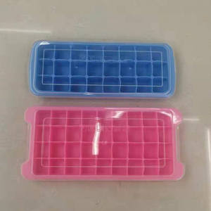 Moule à glaçons en silicone en forme de cubes de hockey sur glace, boîte à crème avec couvercle, moule à glaçons en silicone - Product Image 4