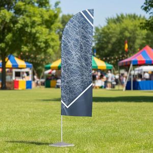 Bandera de Pluma Personalizada con Logotipo para Publicidad Comercial y Promoción al Aire Libre - Product Image 1