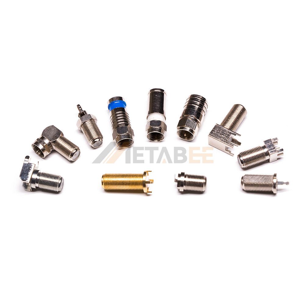 F-type Screw-on Connector for TV Satellite Antennas, RG6