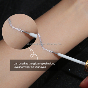 Sombra de Ojos Perlada con Purpurina Metálica Monocromática Diamante Brillante Iluminador Sedoso Gel Líquido de Secado Rápido con Purpurina - Product Image 6