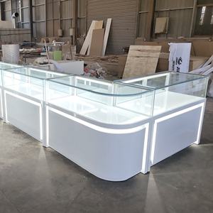 Vitrine de Présentation de Bijoux de Luxe Personnalisée avec Éclairage LED, Comptoir en Verre pour Magasin de Centre Commercial Usine OEM ODM - Product Image 5