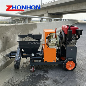 Machine à projeter le mortier à haute efficacité pour le plâtrage mural et les travaux de construction résidentielle - Product Image 1