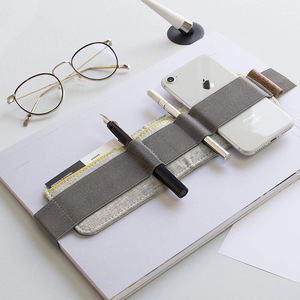 <b>Tablet</b> accessory organizer <b>bag</b> with non-slip elastic band, data charger organizer, pen clip strap - Product Image 1