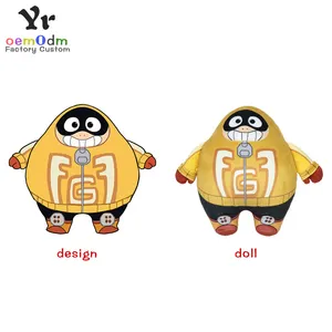 Custom Stuffed Doll Plush Toys OEM ODM High Quality Custom Cute Anime Design Plushies For Kids Boys