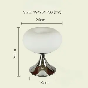 Lampada <span class=keywords><strong>da</strong></span> scrivania creativa Bauhaus verde Apple <span class=keywords><strong>paralume</strong></span> in vetro dimmerabile e Base in ferro lampada <span class=keywords><strong>da</strong></span> <span class=keywords><strong>comodino</strong></span> decorazione per la casa in vetro lampada <span class=keywords><strong>da</strong></span> tavolo - Product Image 6