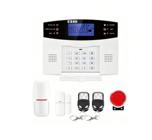 ระบบเตือนภัยไซเรน 120dB ระบบเตือนภัยอัจฉริยะ Tuya มาตรฐาน CE EN ไร้สาย 99 โซน 8 รีโมท 6 หมายเลขโทรศัพท์ 4G WiFi - Product Image 2