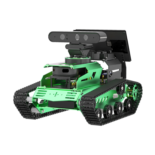 Hiwonder JetTank Python Programming Jetson Nano ROS Robot Tank with Lidar Support SLAM Mapping Navigation Starter Robotic Kits